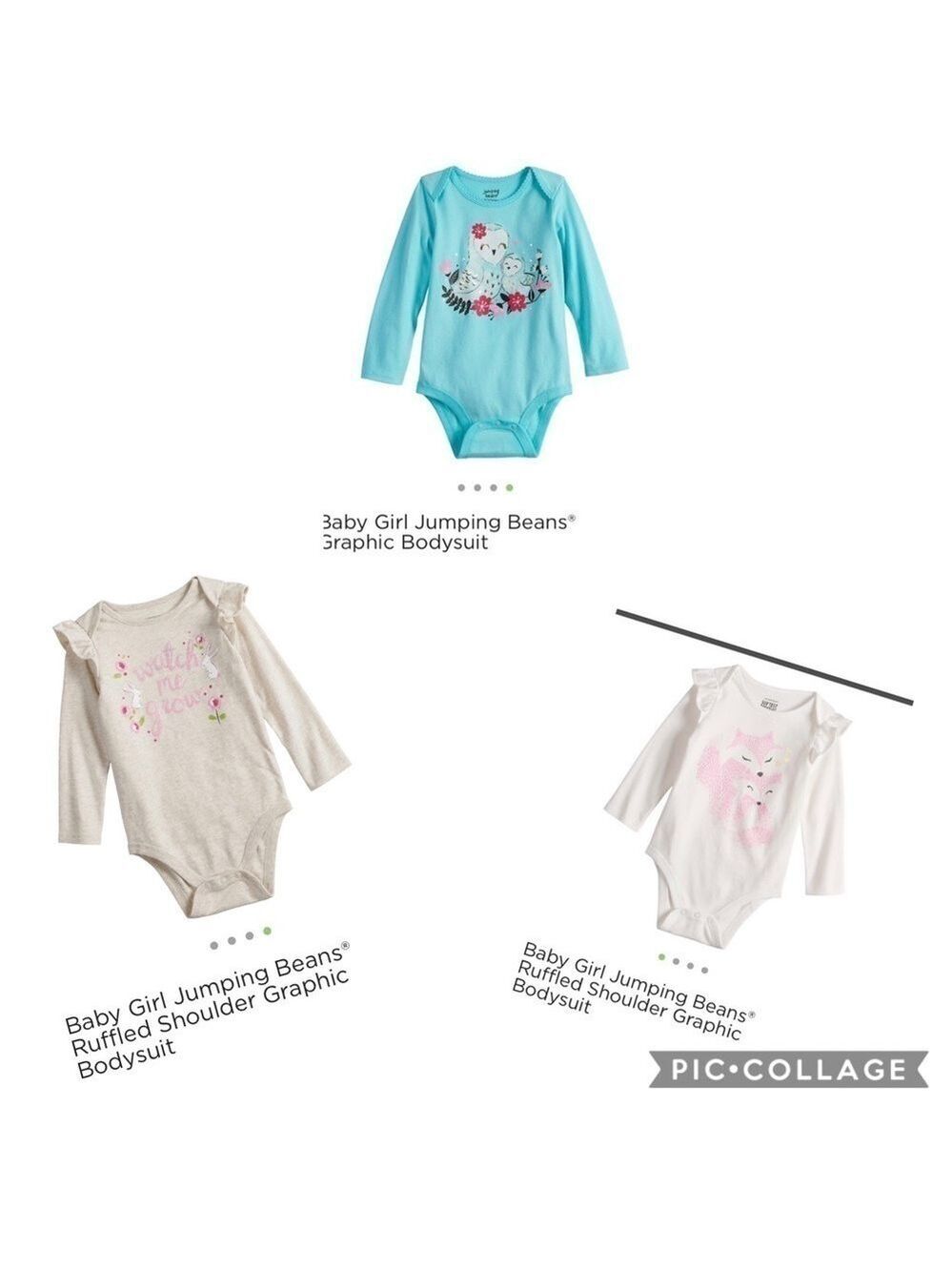 Jumping Beans set of 3 NWT bodysuit 18 month